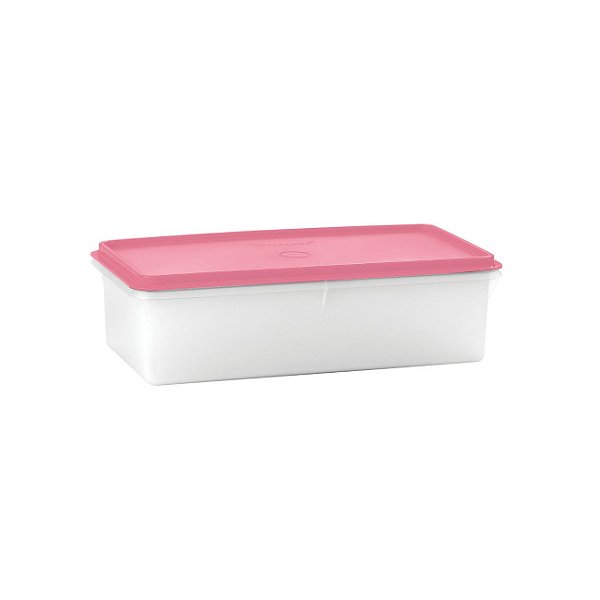 Tupperware Maxi Caixa 2,5 litros Rosa Leitoso