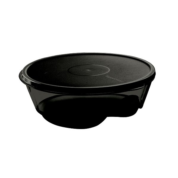 Tupperware Tigela Design 2 litros preta
