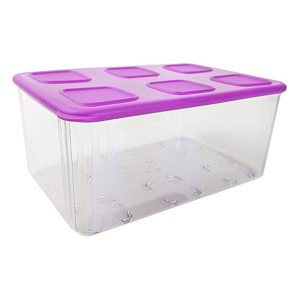 Tupperware Clear Mate Retangular 2,53 litros