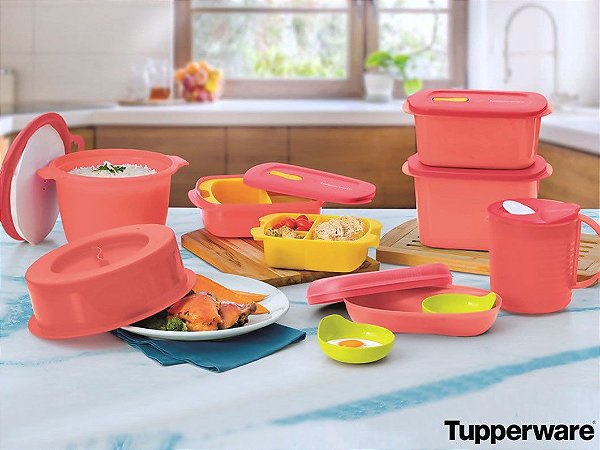 Tupperware PDA 08/2019 Micro-Ondas 11 peças