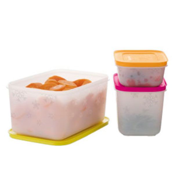 Tupperware Freezer Line kit 3 peças