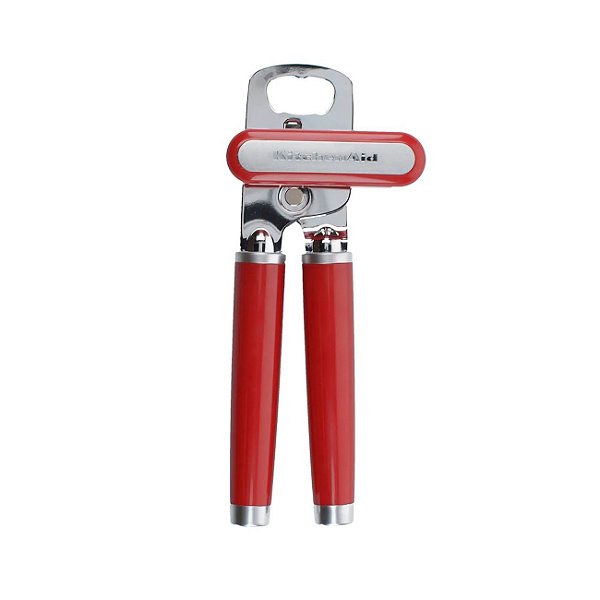 KitchenAid Abridor de Latas e Garrafas Clássico Multifuncional Vermelho