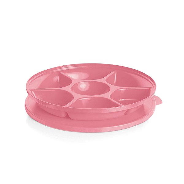 Tupperware Petisqueira Aloha Rosa Quartzo