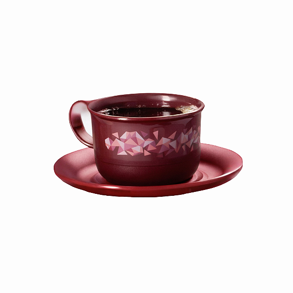 Tupperware Xícara Diamantes 150ml Vinho