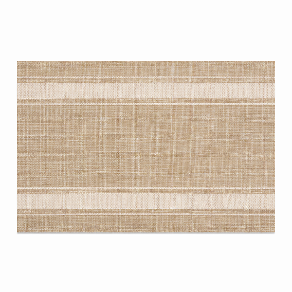 Jogo Americano de Pvc Mesa Posta Bege Claro 30x45cm