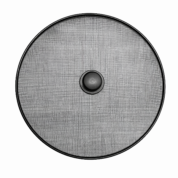 Tampa para Fritura Preta 33x33cm