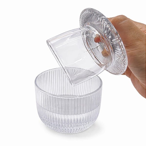 Manteigueira Francesa de Vidro