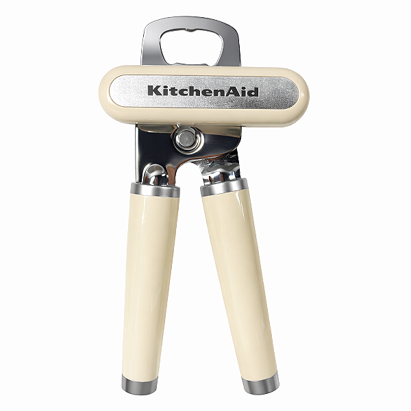 KitchenAid Abridor de Latas e Garrafas Clássico Multifuncional Creme