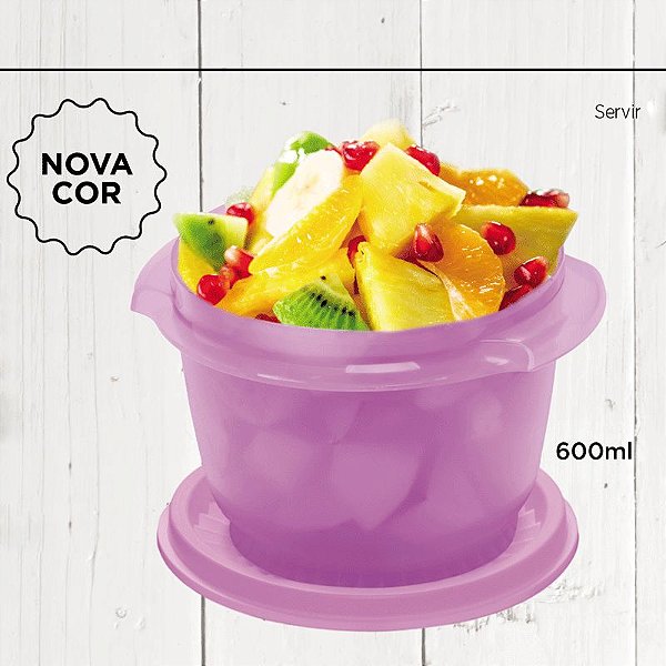 Tupperware Tigela Sensação 600ml Lilás