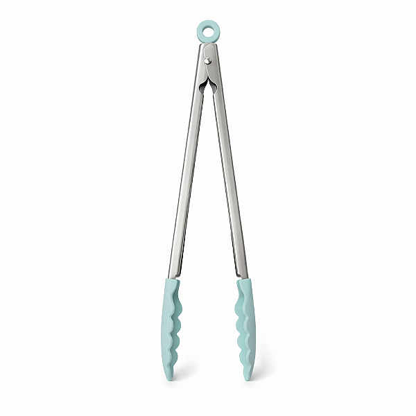 KitchenAid Pinças de aço inoxidável com ponta de silicone Verde