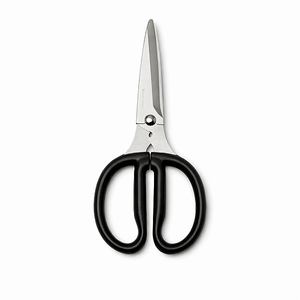 KitchenAid Tesoura Para Aves Peixe Legumes Com Capa Protetora Preta