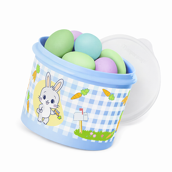 Tupperware Caixa Looney Tunes Páscoa 1,1 Litro Azul