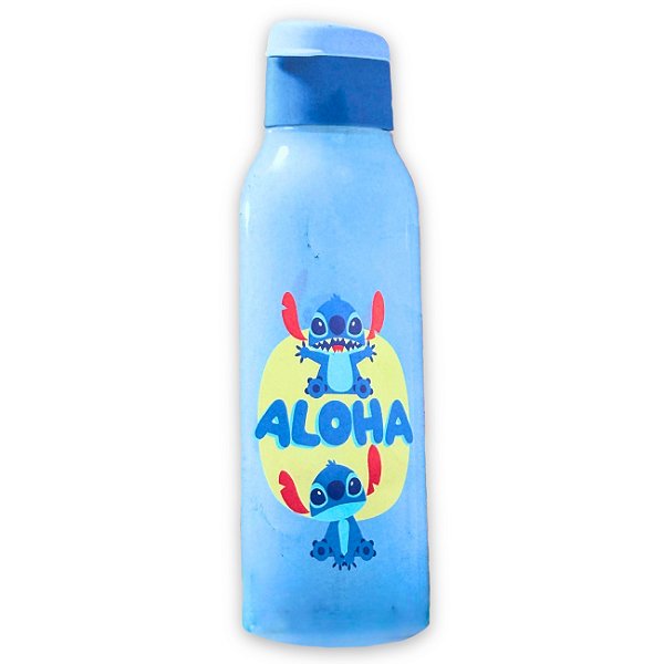 Garrafa Tupperware Eco Tupper Plus Stitch Ohana 750ml Azul