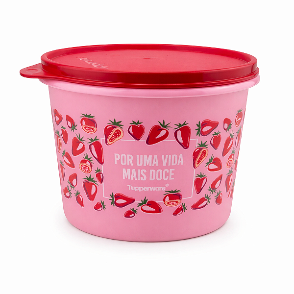 Tupperware Morango do Amor 1,1 Litro