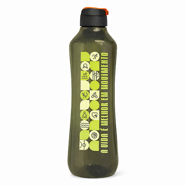 Tupperware Garrafa Aquavibe Meu Ritmo 2 litros Verde Militar