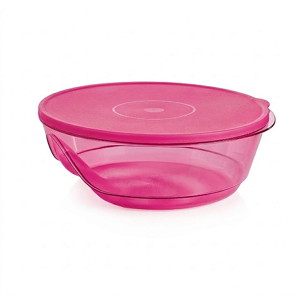 Tupperware Tigela Design 2 litros Rosa Claro