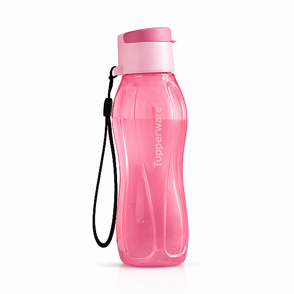 Tupperware Eco Tupper Garrafa Plus 310ml Rosa Quartzo