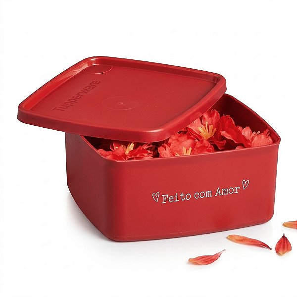 Tupperware Jeitosinho 400ml Feito com Amor