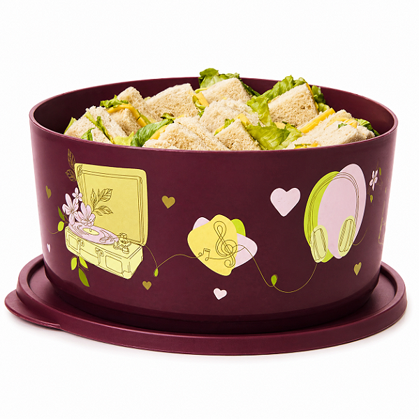 Tupperware Tigela Ilúmina 4,3 litros Simone Mendes No Ritmo do Coração