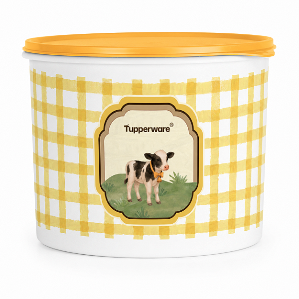 Tupperware Tupper Caixa Vaquinha da Roça 5,5 litros