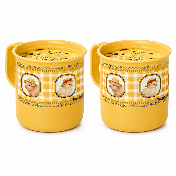 Kit Tupperware Caneca Da Roça 350ml 2 peças