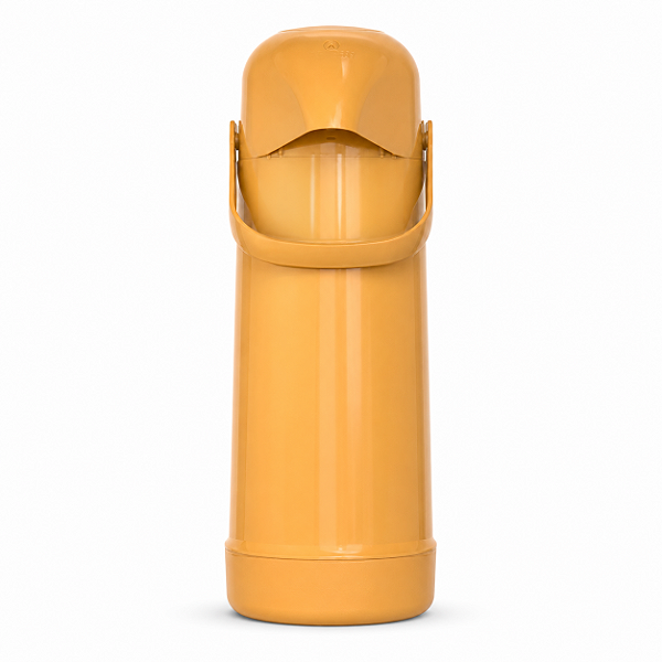 Garrafa Térmica 1 litro Pressão Amarelo Sertão Magic Pump Termolar