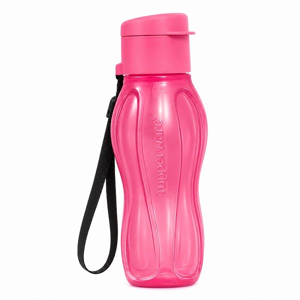 Garrafa Tupperware Eco Tupper 310ml Plus Rosa Glamour