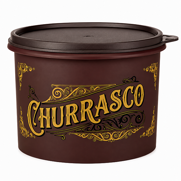 Tupperware Caixa Churrasco Supremo 2,4 litros