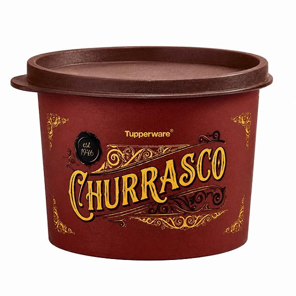 Tupperware Redondinha Churrasco Supremo 500ml