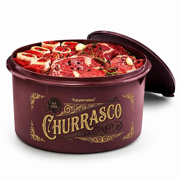 Tupperware Porta Tudo Churrasco Supremo 10 litros
