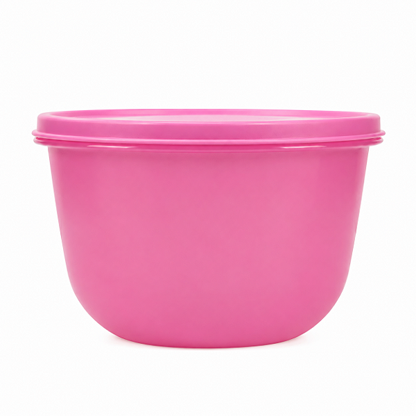 Tupperware Tigela Visual 2 litros Rosa Tutu