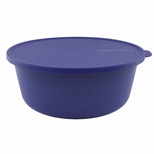 Tupperware Tigela Aloha 4 litros Azul Lavanda