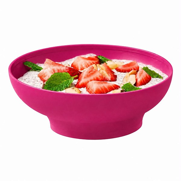 Tupperware Tigelinha Ideal 400ml Rosa Rabanete