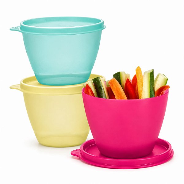 Tupperware Caçulinha 400ml 3 peças