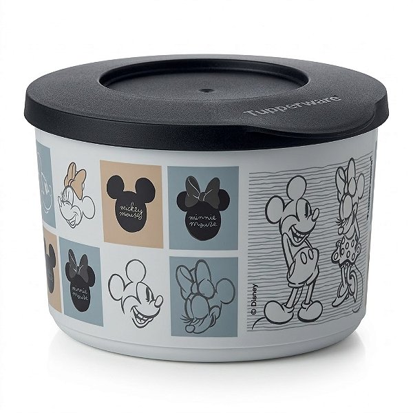 Tupperware Tigela Ilúmina Mickey e Minnie Classicos 800ml