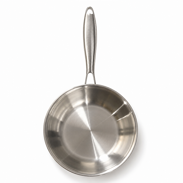 Frigideira de Aço Inoxidável 17cm