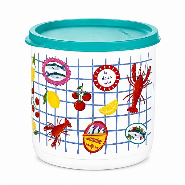 Tupperware Refri Line Redondo Dolce Vita 1,1 litro