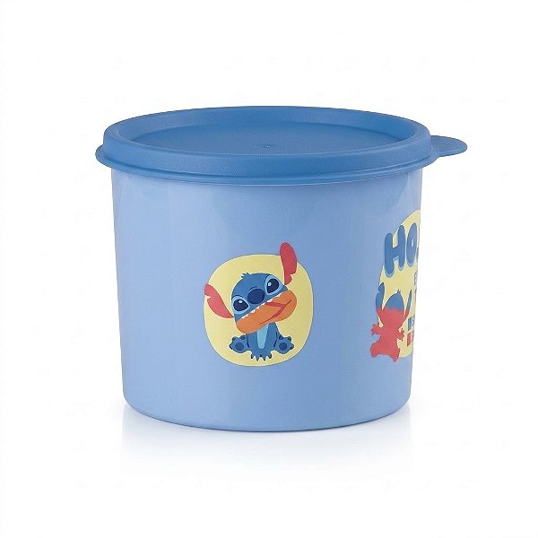 Tupperware Redondinha Stich Ohana 500ml