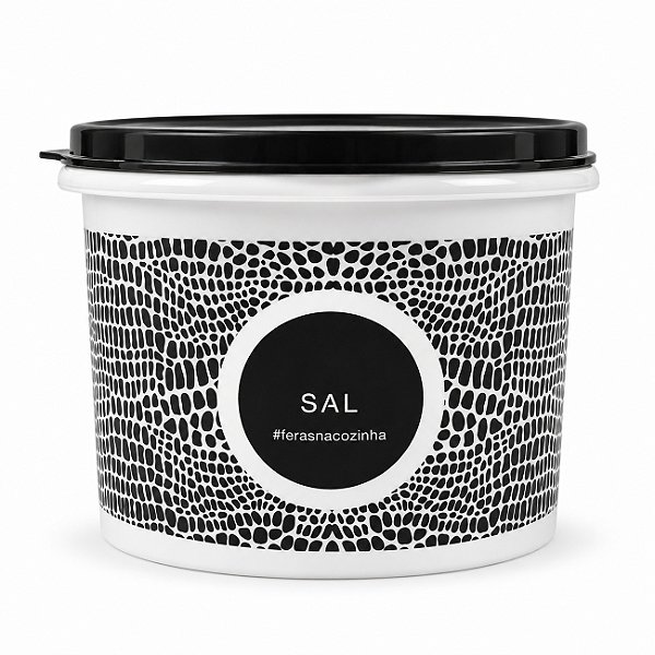 Tupperware Caixa Sal Feras na Cozinha 1,3kg