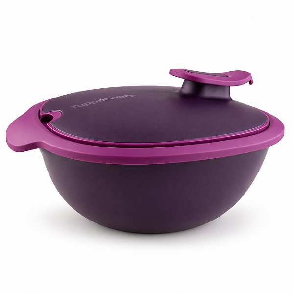 Tupperware Thermo Tup com Colher 2,4 litros Roxo