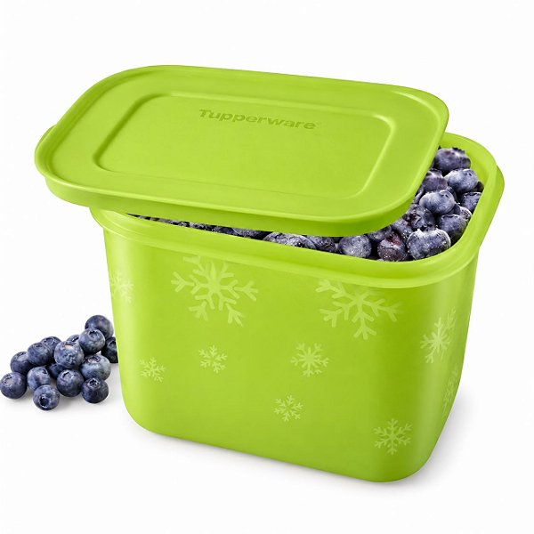 Tupperware Freezer Line Alto 1,1 litro Verde