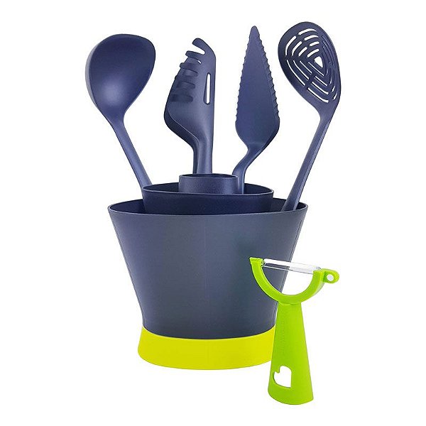 Tupperware Utensílio de Cozinha Essencial Kit 6 Peças