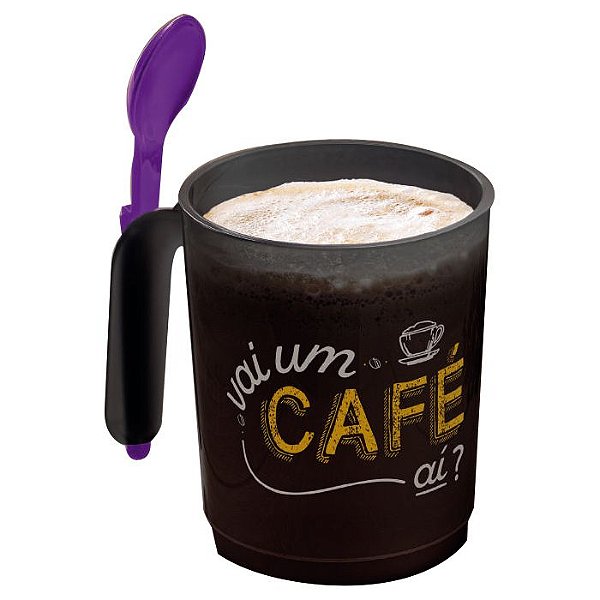 Tupperware Caneca Ilúmina com Colher Café 350ml