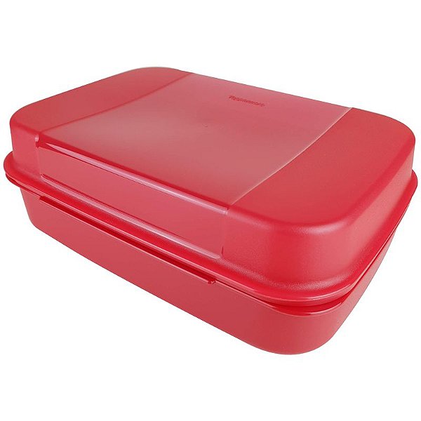 Tupperware Visual Box 2,3 litros Vermelho