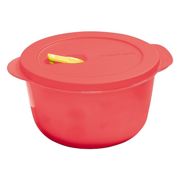 Tupperware Cristalwave Geração II 2 Litros Coral