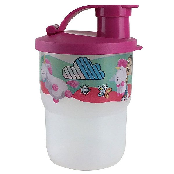 Tupperware Copo Colors com Bico Fluffy 225ml