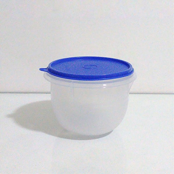 Tupperware Tigela Batedeira Pequena 1 litro tampa Azul