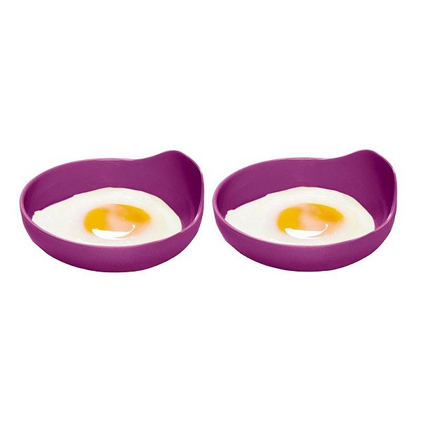 Tupperware Instant Egg Roxo kit 2 peças