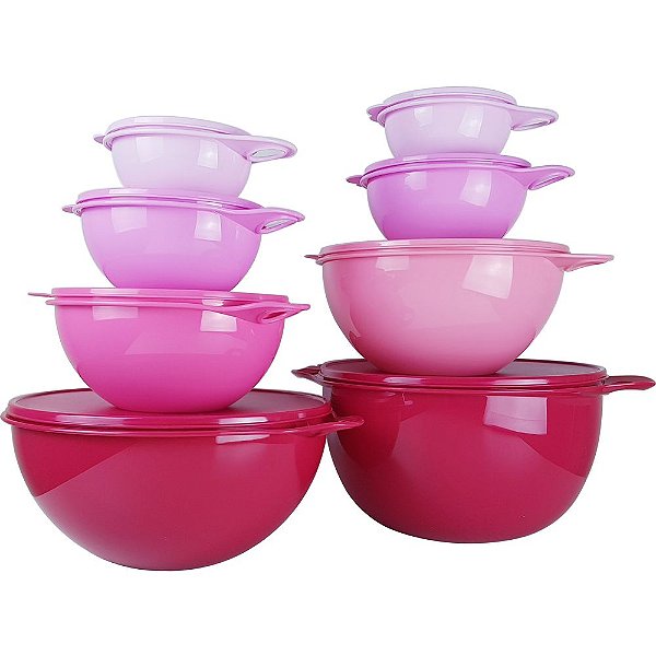 Tupperware PDA 06/2020 Tigela Criativa Nível 3 kit 8 peças