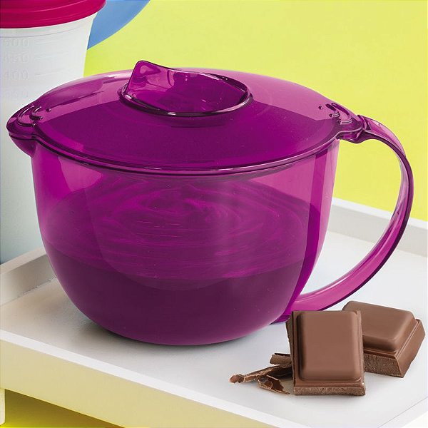 Tupperware Jarra Microplus Roxo 1 Litro